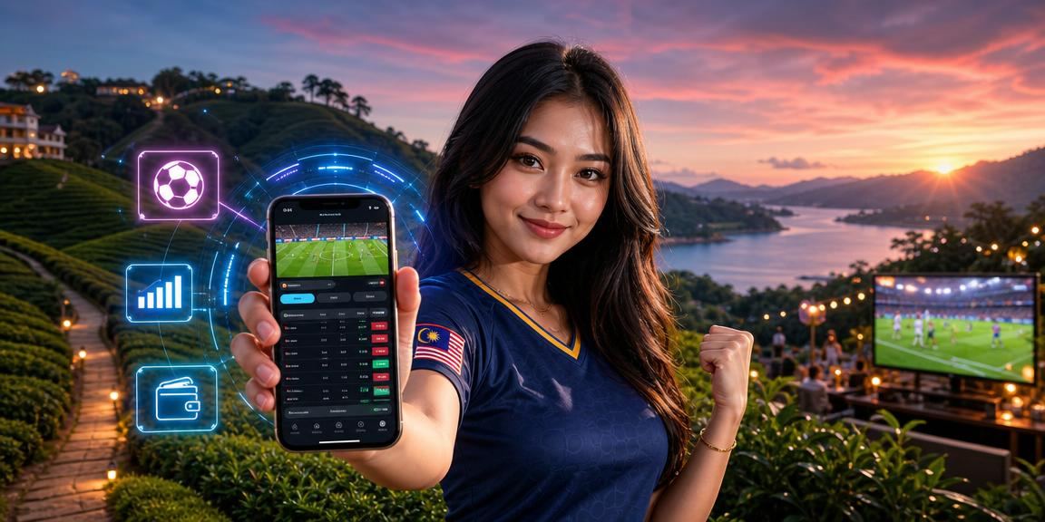 Aplikasi kasino mudah alih Malaysia bergaya tempatan dengan antara muka yang bersih dan moden